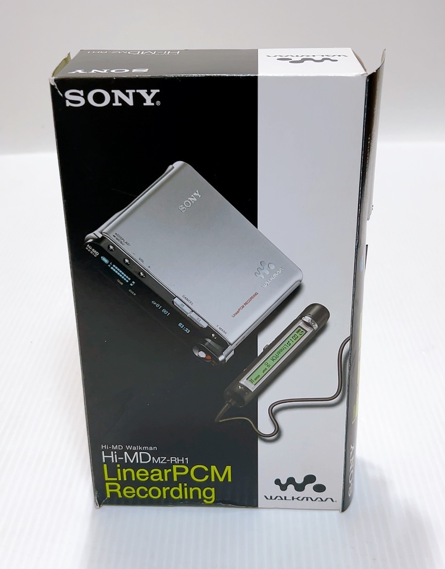 お買い得モデル ○未使用 SONY ソニー MZ-RH1 ウォークマン Hi-MD 録音