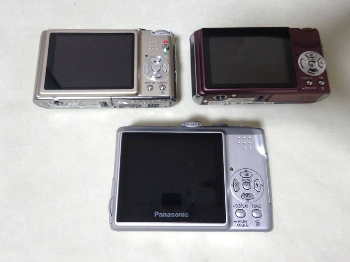 ★デジタルカメラ CANON キャノン ORYMPUS オリンパス　SANYO　サンヨー PANASONIC　パナソニック まとめて10台　【中古】_画像4