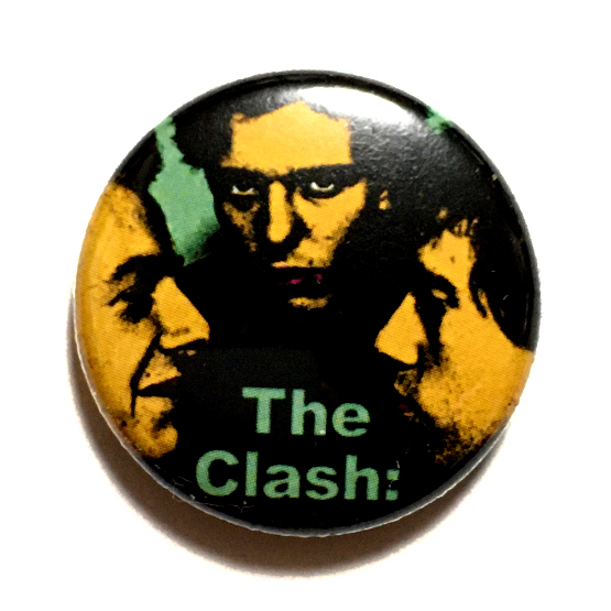25mm 缶バッジ The Clash クラッシュ NME Joe Strummer ジョーストラマー Punk パンク_画像1