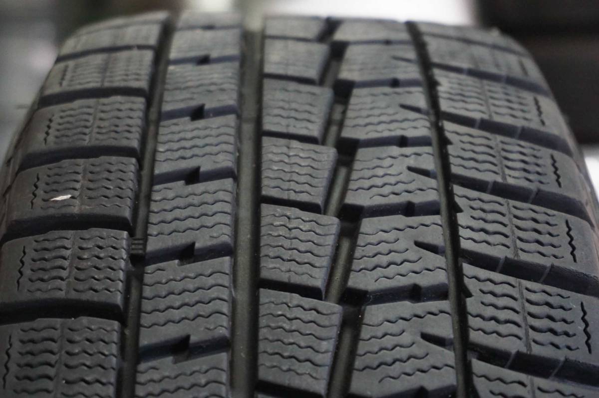 ８分～深溝 ダンロップ ウインターマックスWM01 185/60R15 WEDS JOKER 6J +43 PCD100 5穴 170系 シエンタ *376io_画像5