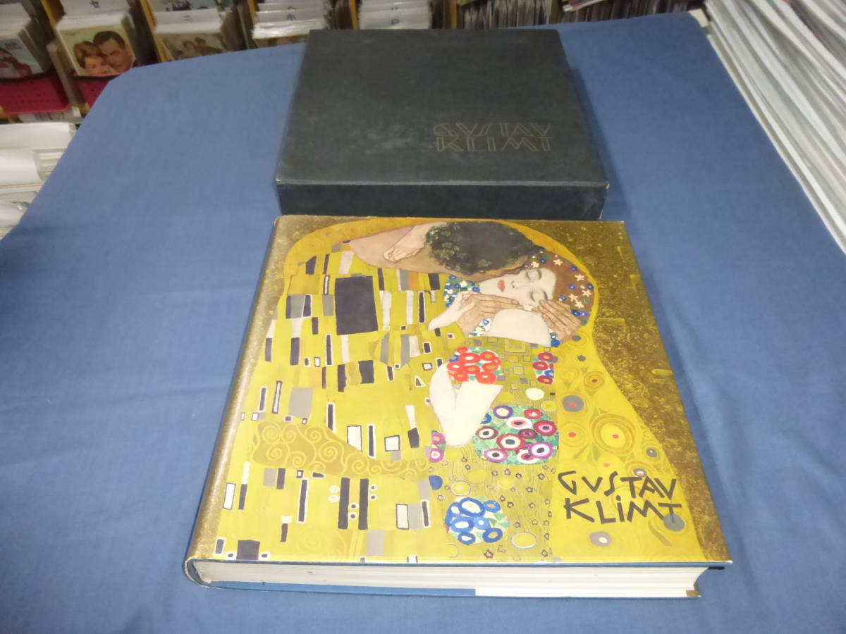 【希望者のみラッピング無料】 80/洋書「クリムト Gustav Paintings　グスタフ・クリムト His of Raisonne Catalogue A Klimt　With Gustav 大型画集 Klimt」 画集