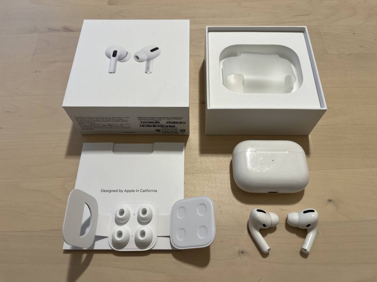 ジャンク】apple Airpods Pro 第1世代 MWP22J/A 箱あり アップル