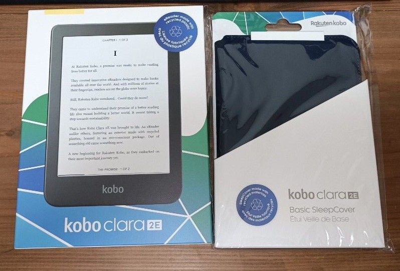 新品未開封品 kobo clara 2E ベーシックスリープカバー(ディープ