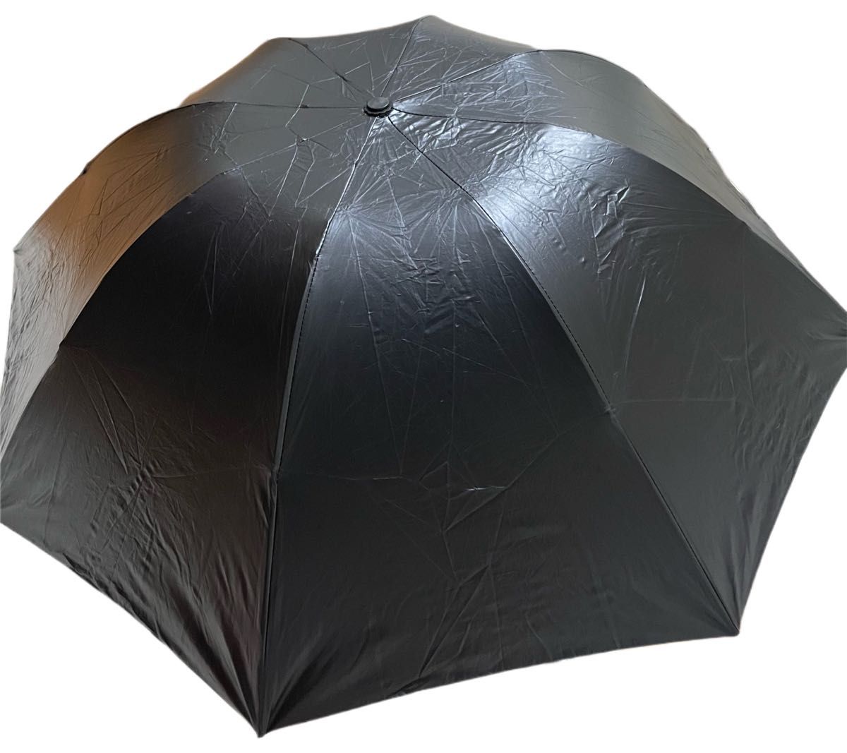 花柄　黒　日傘　晴雨兼用　完全遮光 100% UVカット 率 軽量