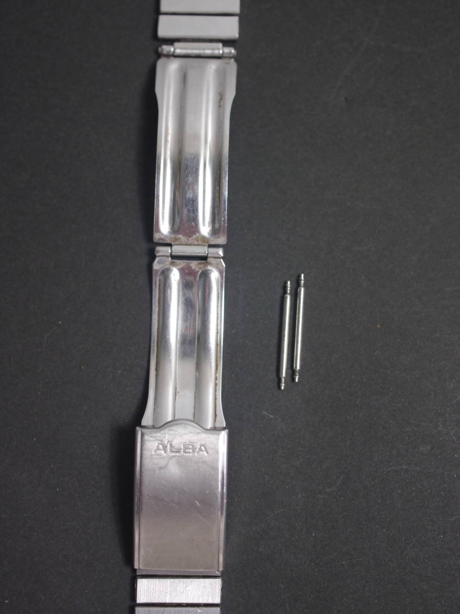 セイコー SEIKO アルバ ALBA 腕時計 ベルト 18mm 男性用 メンズ V873_画像2