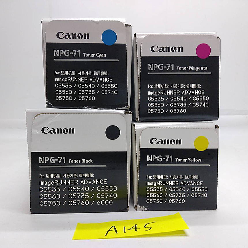 Canon NPG 4色セット