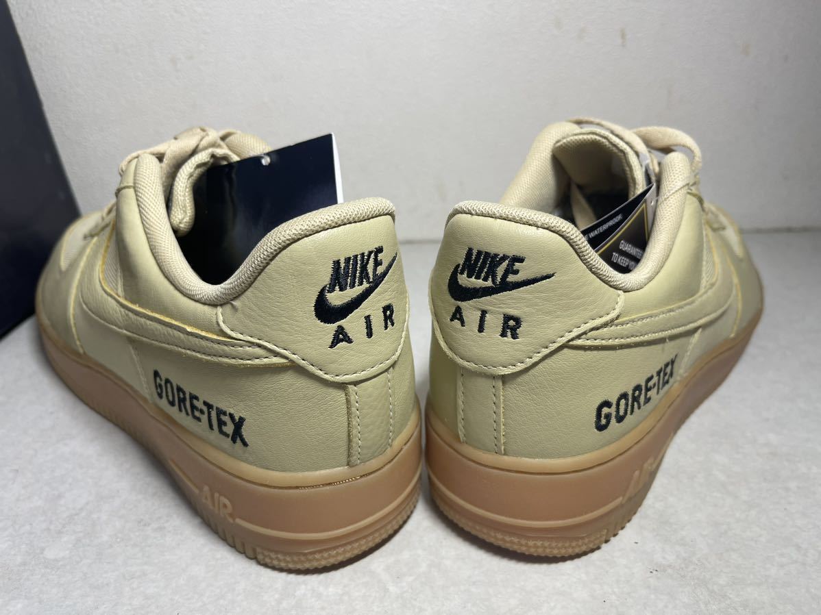 NIKE AIR FORCE 1 GTX エア フォース 1 ゴアテックス TEAM GOLD US9.5 国内正規 未使用 CK2630-700_画像5