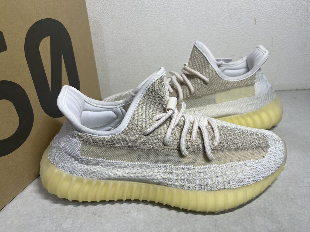 adidas YEEZY BOOST 350 V2 イージー ブースト カニエウエストNATURAL ナチュラル US8.5 国内正規 未使用 FZ5246_画像3