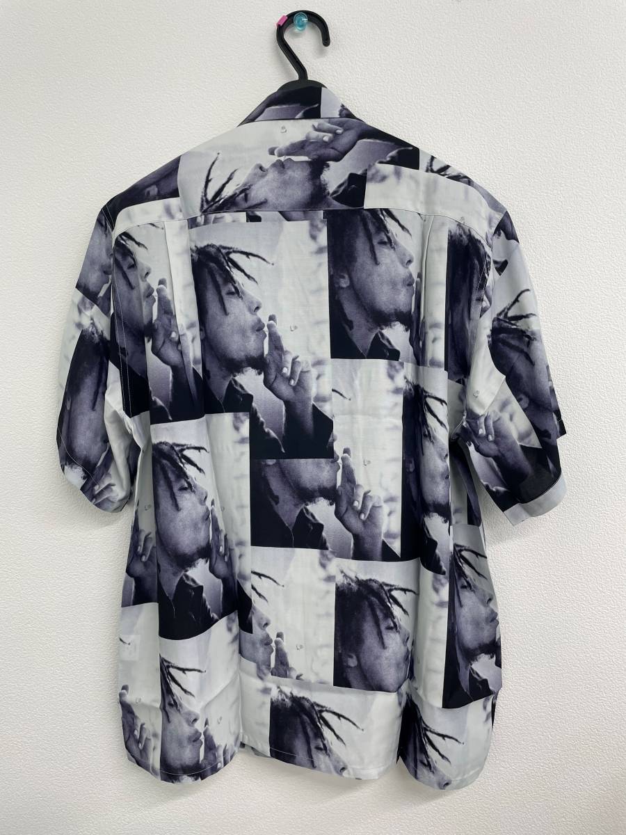 BOB MARLEY | HAWAIIAN SHIRT S/S #M GRAY [BOBMARLEY-WM-HI07]_画像2