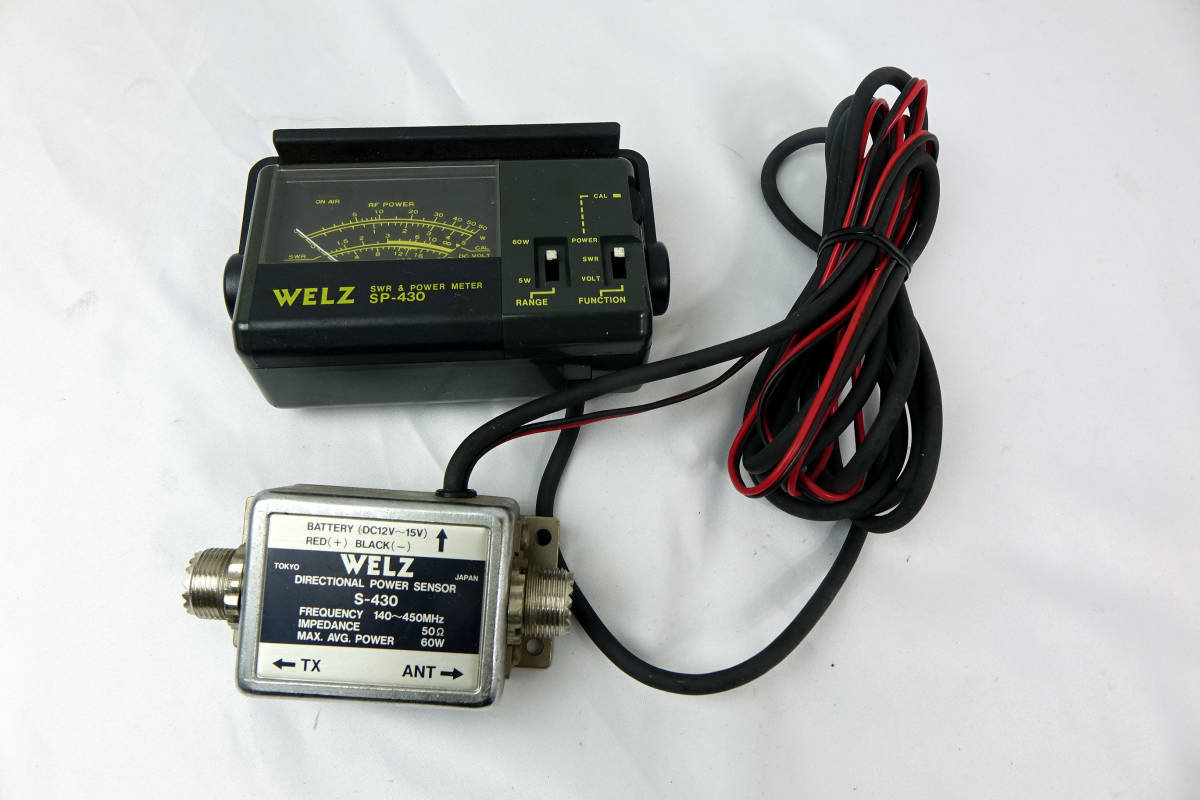 WELZ SP-430 S-430 * SWR & パワーメーター(アマチュア無線)｜売買され ...