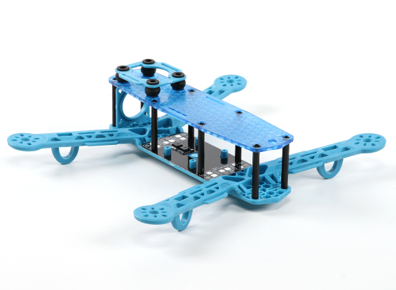 AquaPC★送料無料 Color 250 Class FPV Racer Quadcopter Frame(Blue)★ 