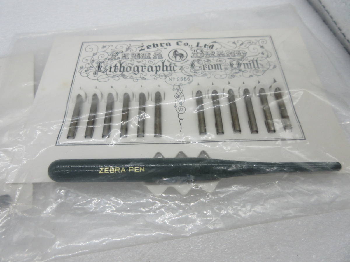 10011 ゼブラ Zebra Co., Ltd. 付けペン ゼブラブランド アンティーク ヴィンテージ ペン先_画像4