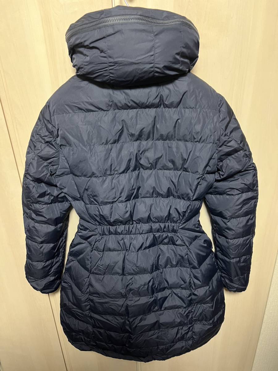 Lサイズ【未使用】MONCLER FLAMETTE Fox fur TG3　ネイビー　紺色　◆定価29.8万円◆　大人気ロングコート_画像2