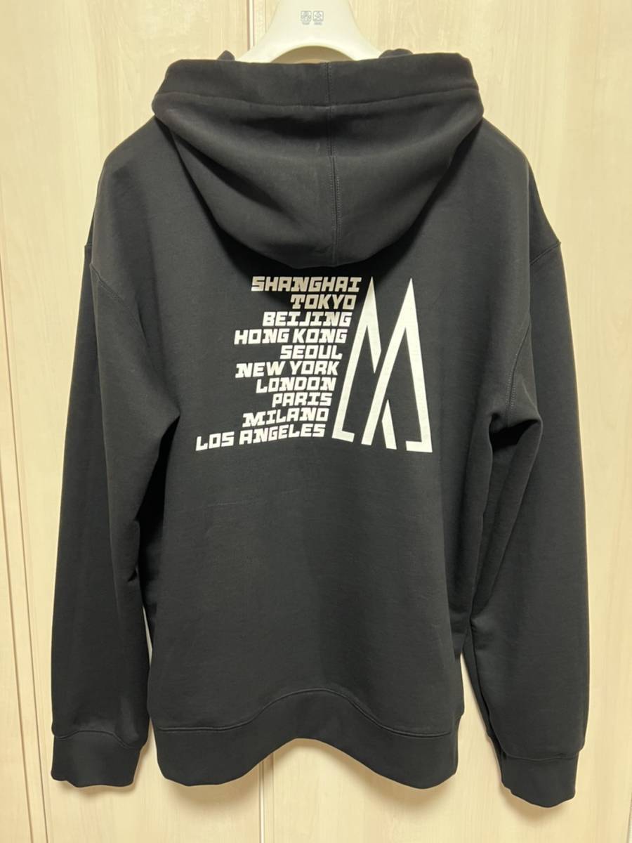 Mサイズ【未使用】MONCLER House of Genius Hoodie パーカー　ブラック 黒色　正規品　◆定価9万円◆