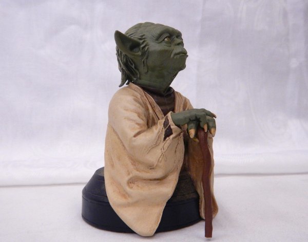 5878 美品☆ STARWARS COLLECTIBLE BUST YODA GENTLE GIANT LIMITED EDITION スター ウォーズ コレクティブル バスト ヨーダの画像3