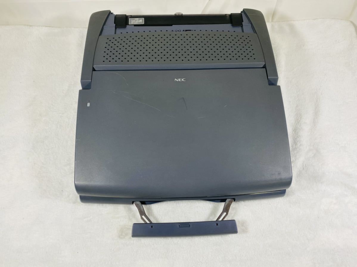 NEC word-processor writing .JX-55MA color liquid crystal Japanese personal word processor Junk 