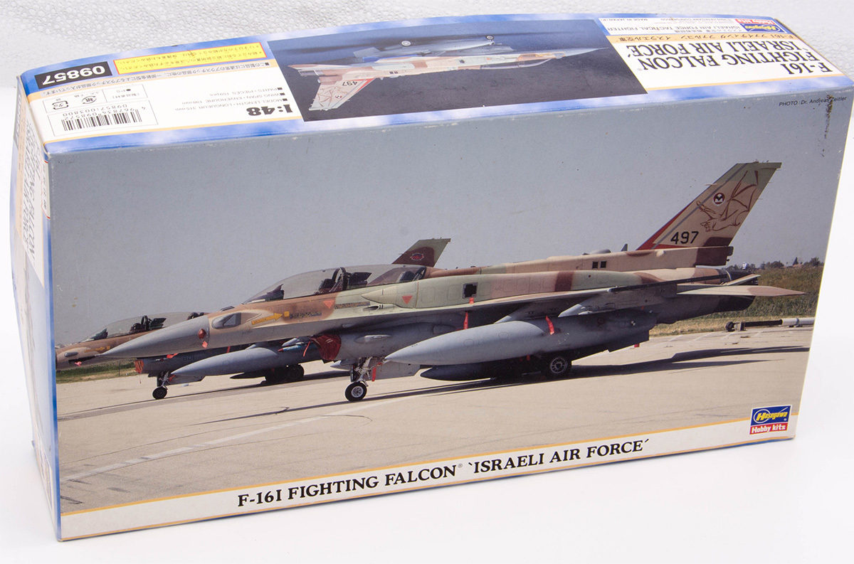 ハセガワ 1/48 F-16I ファイティングファルコン イスラエル空軍_画像1