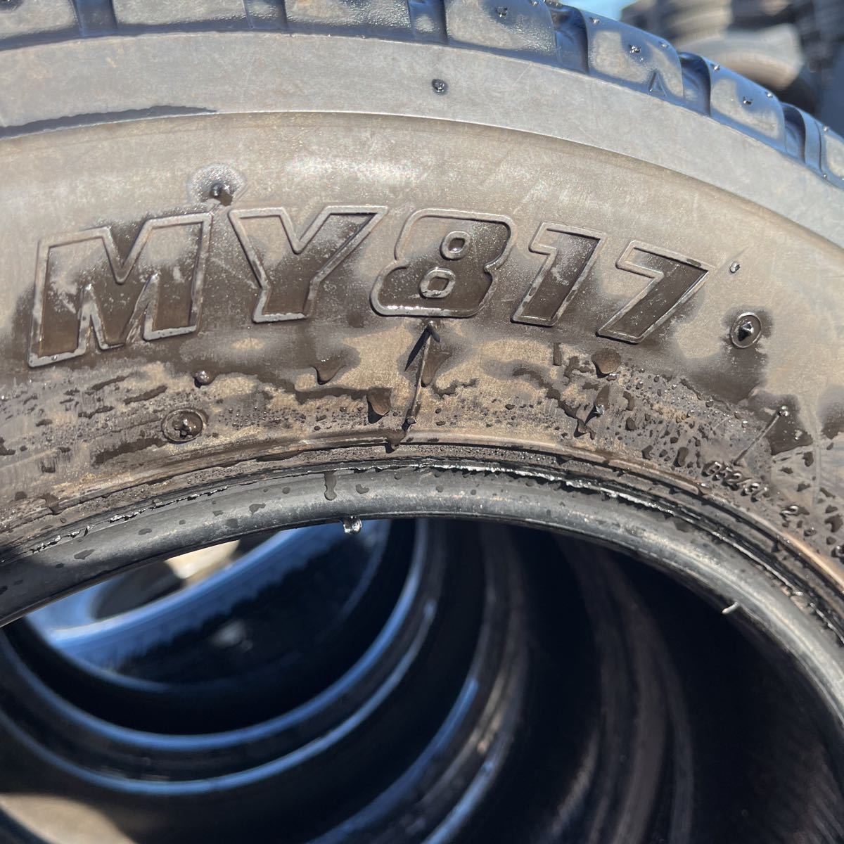 205/70R16 YOKOHAMA, MY817 激安美品　　4本セット：17000円_画像3