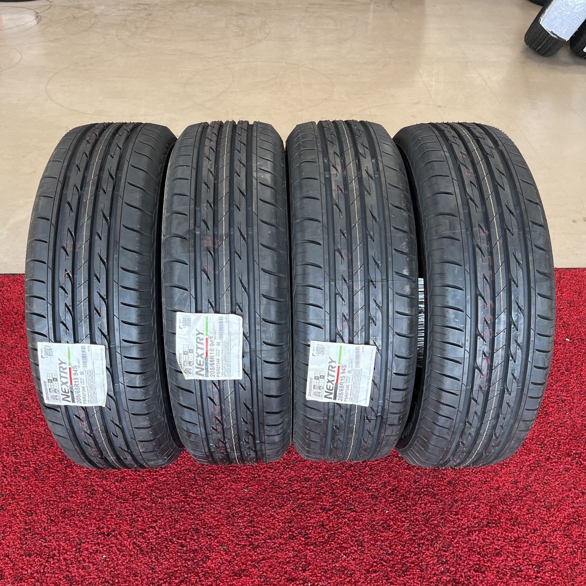 205/65R15 ブリジストン 年式:2017 未使用品 激安美品4本セット:30000円-