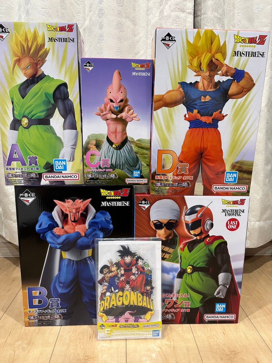 一番くじ ドラゴンボール 激突!!宇宙を賭けた闘い フィギュアコンプリートセット+E賞ビッグビジュアルスタンド