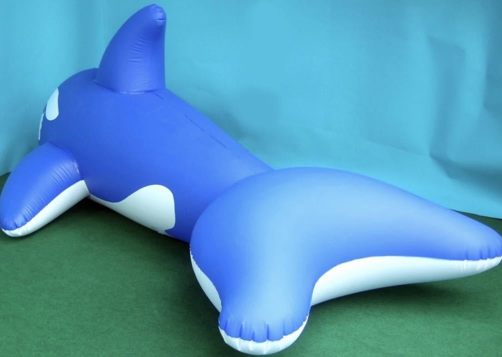  автомобиль chi голубой float 5m воздух винил способ судно надувной круг редкость новый товар новый товар нераспечатанный в Японии не продается ba Rune Inflatable World производства 