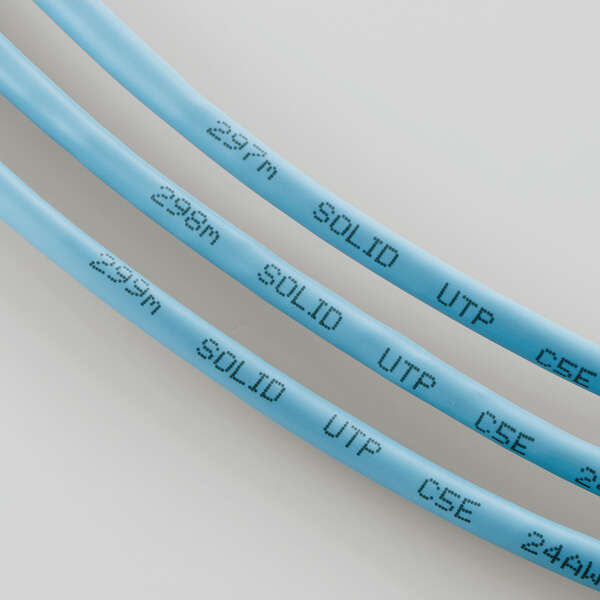 Cat5E準拠自作用LANケーブル 300.0m 自作用長尺タイプで長い距離でも減衰の少ない単線ケーブルを採用: LD-CT2/LB300/RS_画像3