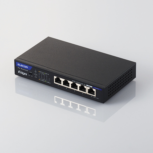 最適な材料 1000BASE-T対応5ポートスイッチングハブ EHB-UG2C05E-PL 4