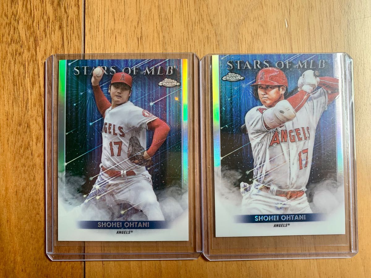 大谷翔平　2022 Topps Stars of MLB 投打2枚セット　No.SMLBC-33 & No.SMLBC-24