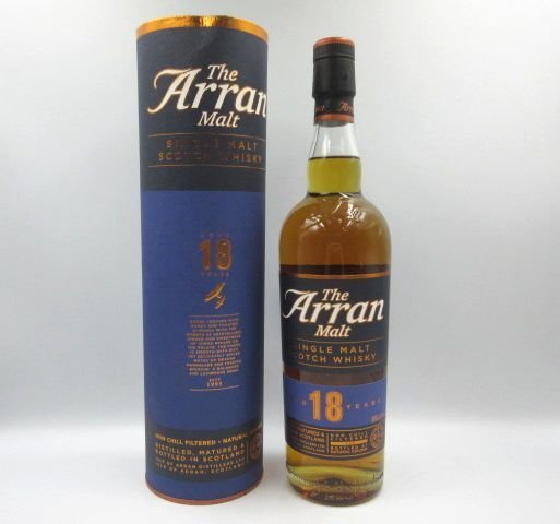 ★◇ The Arran Malt アラン モルト 18年 シングルモルト スコッチウイスキー 700ml 46％ 旧ボトル 古酒 未開栓 箱付きの画像1