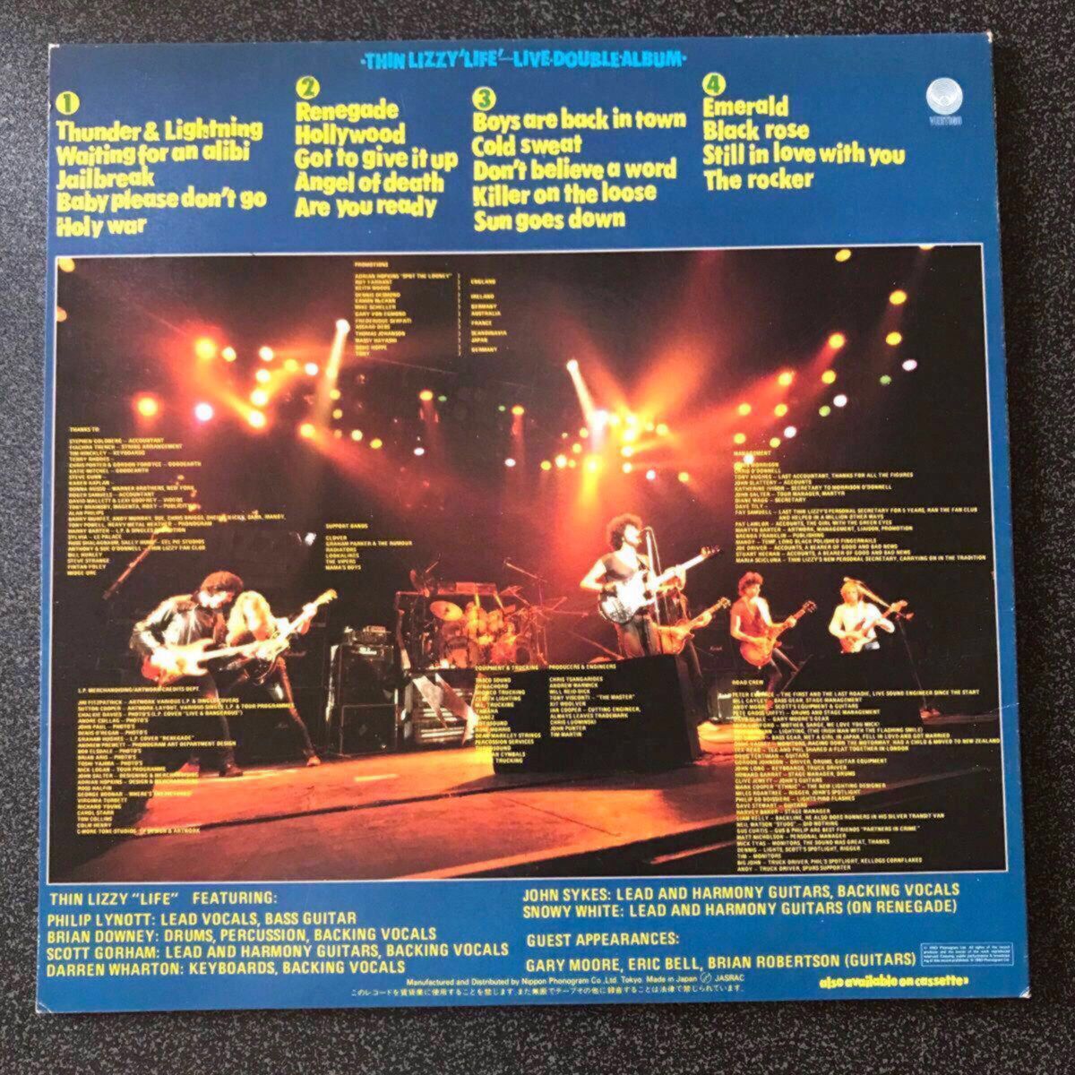 ◆ Thin Lizzy《Life Live》/ (国内盤･2LP)【中古レコード】