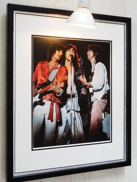  low ring Stone z/\'75 art pik frame /mik* Jaguar / Keith *li tea -z/Rolling Stones/Keith Richards/Mick Jagger/ Live 