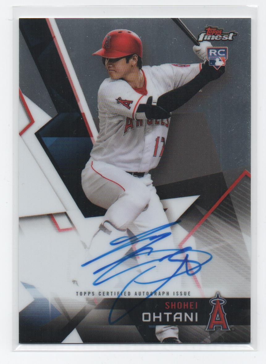 大谷翔平直筆サイン2018 Topps Finest RC Auto SHOHEI OHTANI #FA-SO