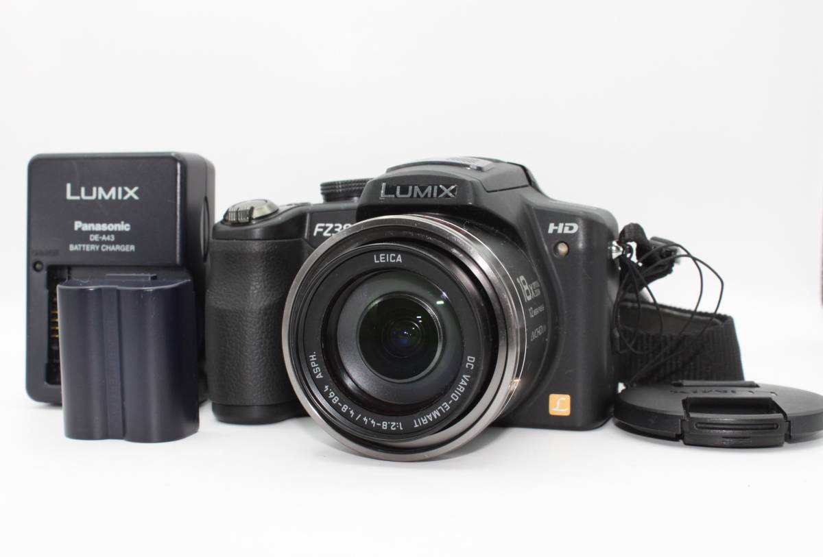 ★極上品★パナソニック Panasonic Lumix DMC-FZ38 ブラック コンパクトデジタルカメラ L275#1314