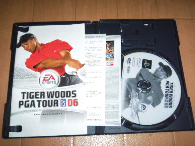 中古 PS2 タイガー・ウッズ ＰＧＡ ＴＯＵＲ ０６ 即決有 送料180円 _画像1