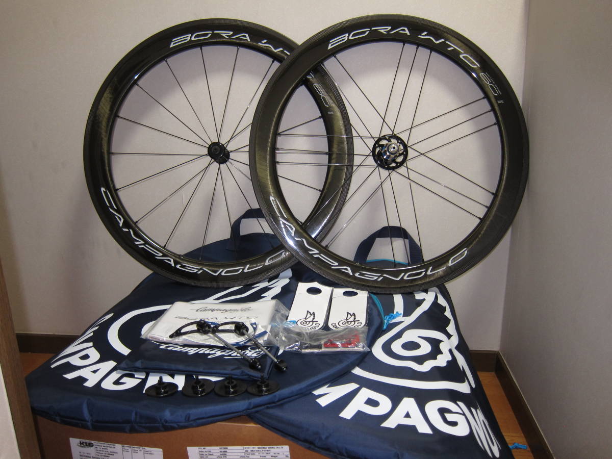 【中古美品】Campagnolo★Bora（ボーラ）WTO 60 2way-fit★カンパフリーボディー_画像1