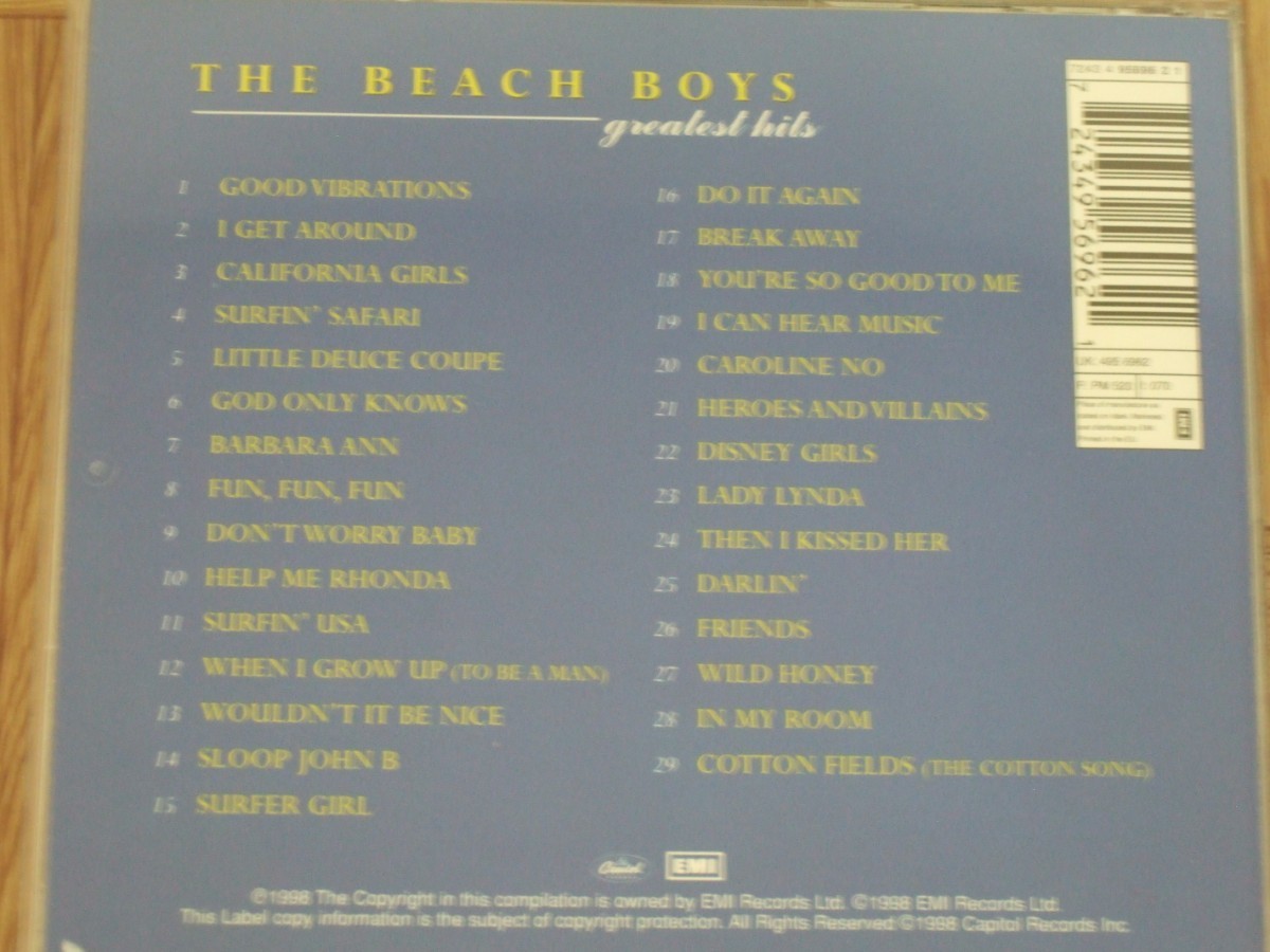 《CD》ビーチ・ボーイズ THE BEACH BOYS / GREATEST HITS 