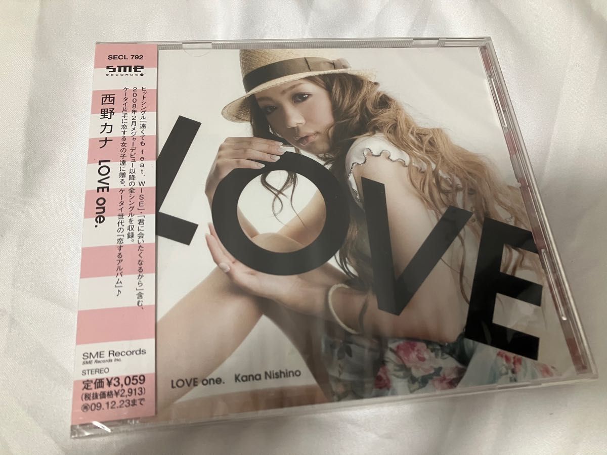 新品未開封　西野カナ　Love one  to Love 初回限定盤