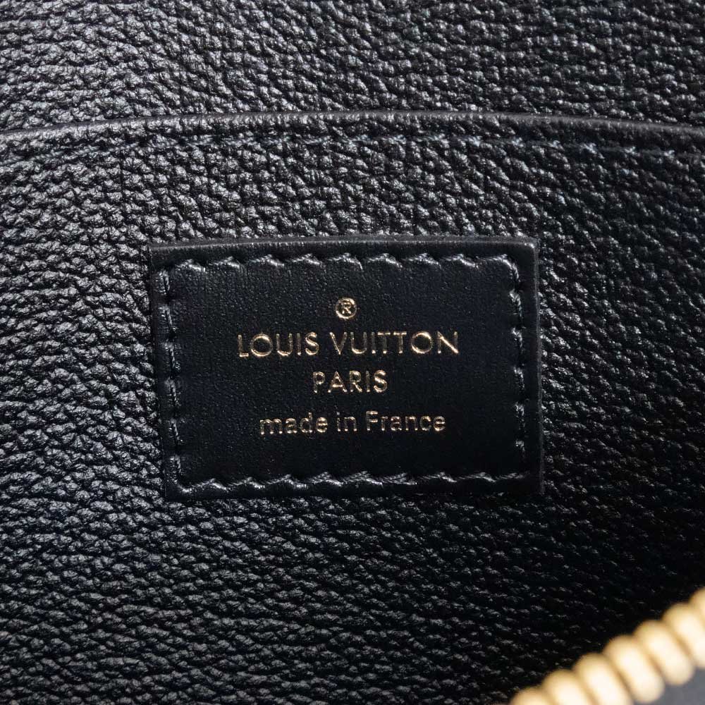 （新品・未使用品）ルイ ヴィトン LOUIS VUITTON ポシェット コスメティック PM 化粧 ポーチ モノグラムジャガード レザー ブラック M80076_画像7