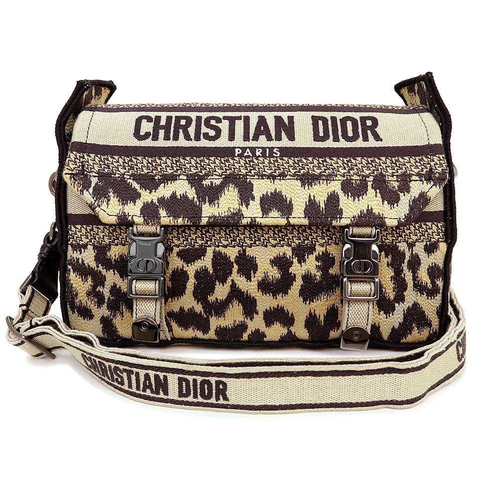 （新品・未使用品）クリスチャンディオール Christian Dior CAMP バッグ スモール ショルダー Mizza エンブロイダリー黒 M1241BRHM