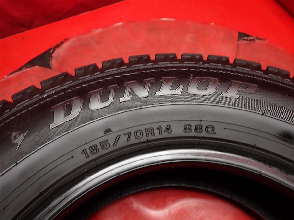 スタッドレス4本 185/70R14 88Q 4本セット ダンロップ ウィンター MAXX 02(WM02) DUNLOP WINTER MAXX 02 8.5分山★stati14_画像9