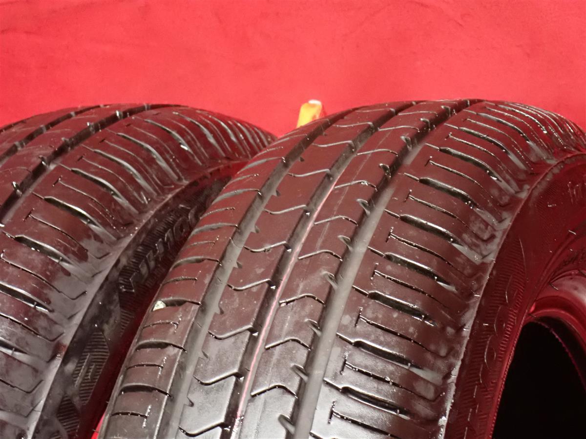 タイヤ2本 《 ブリヂストン 》 エコピア NH100C [ 155/65R13 73S ]9分山★ ワゴンR MRワゴン ザッツ ゼスト ミニカ ヴィヴィオ n13_画像4