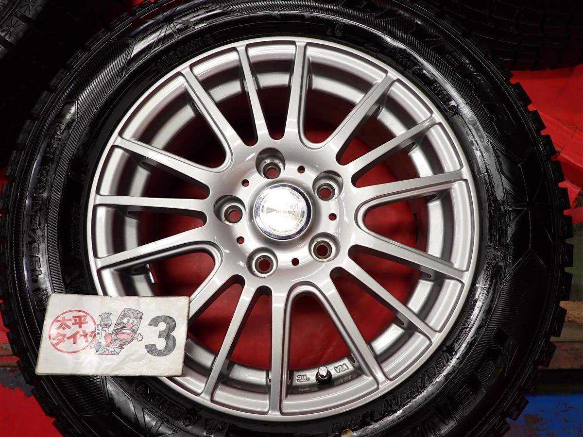 スタッドレス RAVRIONselzer+グッドイヤーアイスナビ6[195/65R15]9/8.5分山★セレナなどに！stwt15_画像7