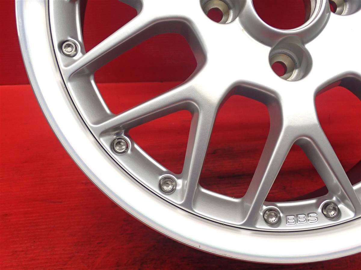 単品 純正 ホイール 1本 VW フォルクスワーゲン ポロ 6N 純正 BBS RS772 ★ 6J-15 PCD100 4穴 +45 ハブ57 ★ 6N0601025J ja15_画像7