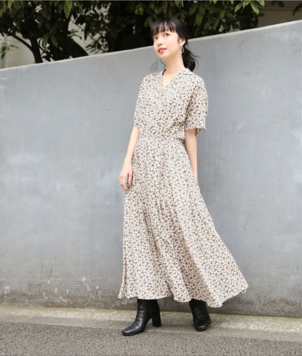 LOWRYS FARM 】小花柄シャツワンピース〈新品未使用タグ付き〉｜PayPayフリマ