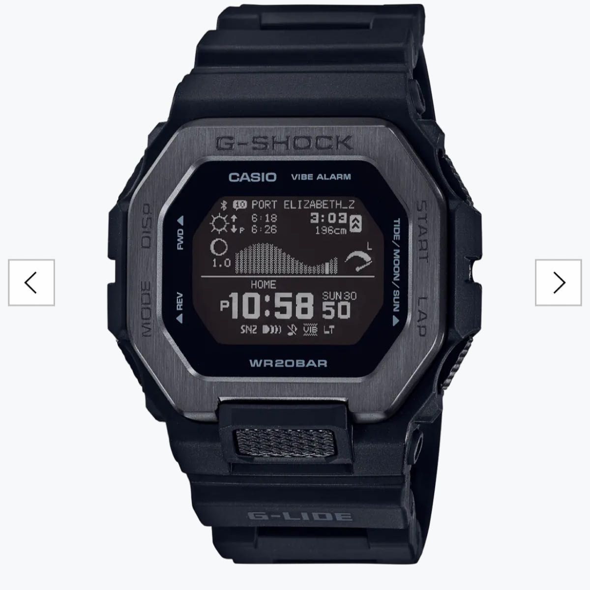 カシオ] 腕時計 ジーショック 【国内正規品】G-LIDE GBX-100NS-1JF メンズ ブラック