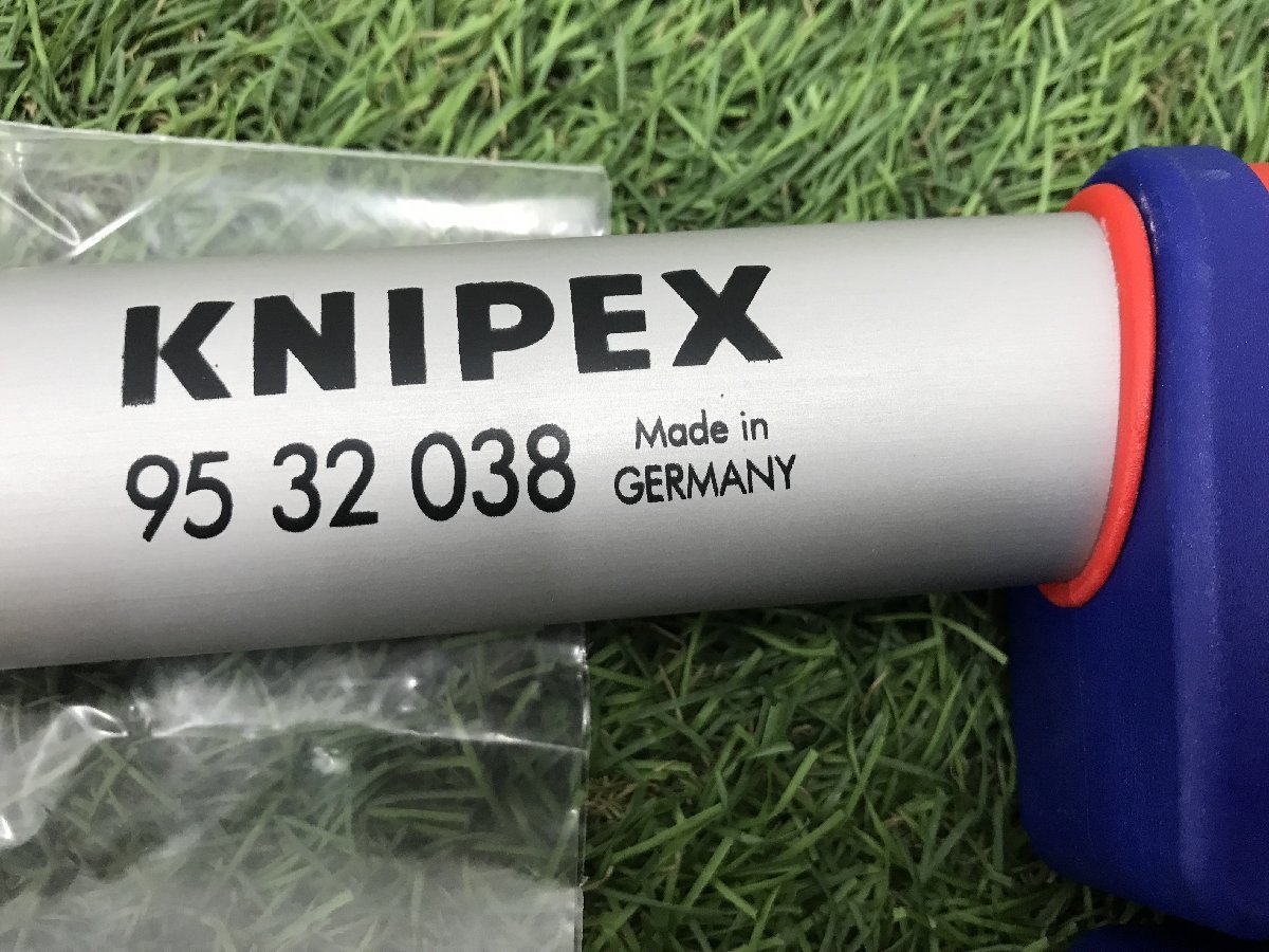 【未使用品】【ブランドツール】【ドイツ製】KNIPEX クニペックス ケーブルカッター ラチェット式 9532-038　ITJNZKC4XOMK_画像4