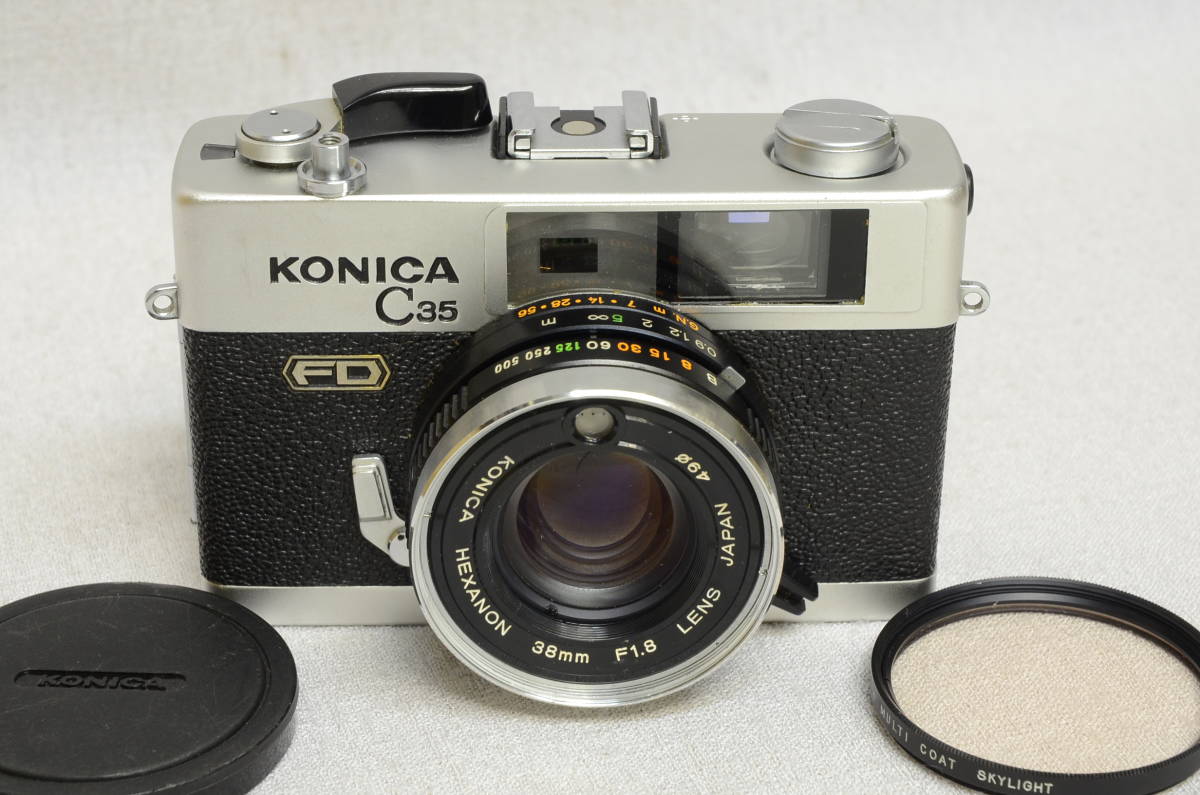 人気商品】 KONICA 整備済み美品 C35FD コニカ コニカ