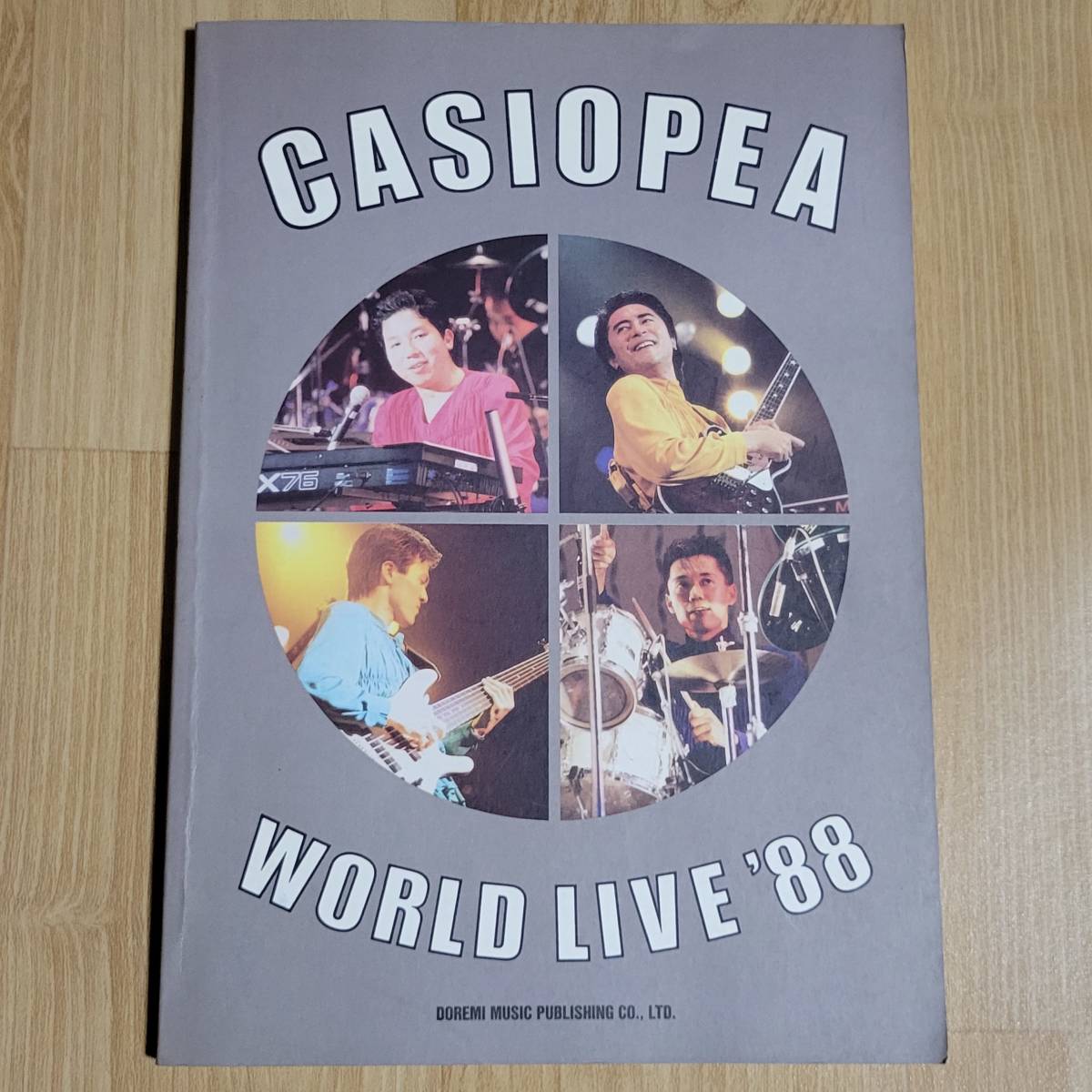 ☆ カシオペア バンドスコア ワールド・ライヴ'88 ☆楽譜 CASIOPEA