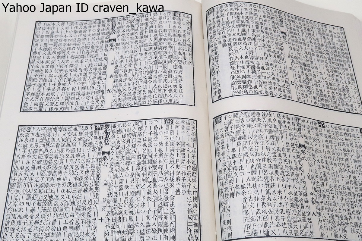 経籍セン詁/2冊/古典語について字解を集めた・漢代までの書物に出てくる文字を佩文韻府の順に従いそれにないものは広韻集韻に拠り補い配列_画像5