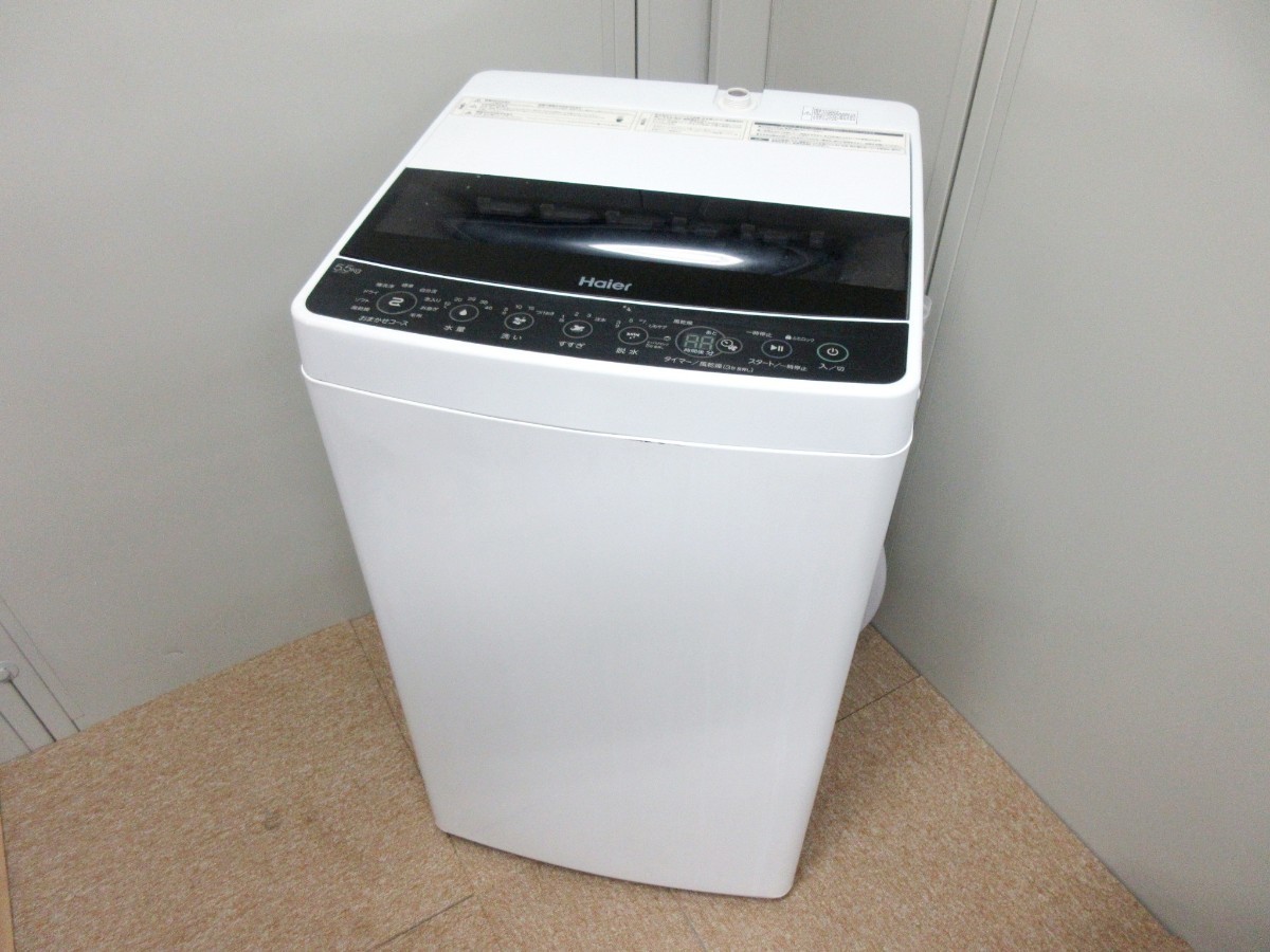 オープニング 大放出セール】 【D908】 Haier 洗濯機 JW-C55D 5.5K
